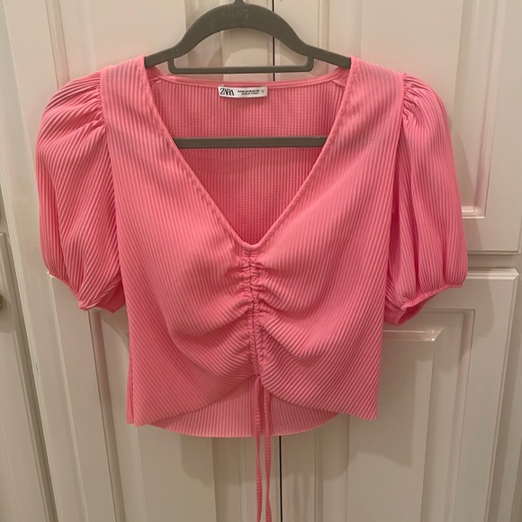 Zara puff sleeve top - Picture 1 of 3